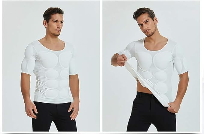 Man Shaper Underwear Compression T-Shirts