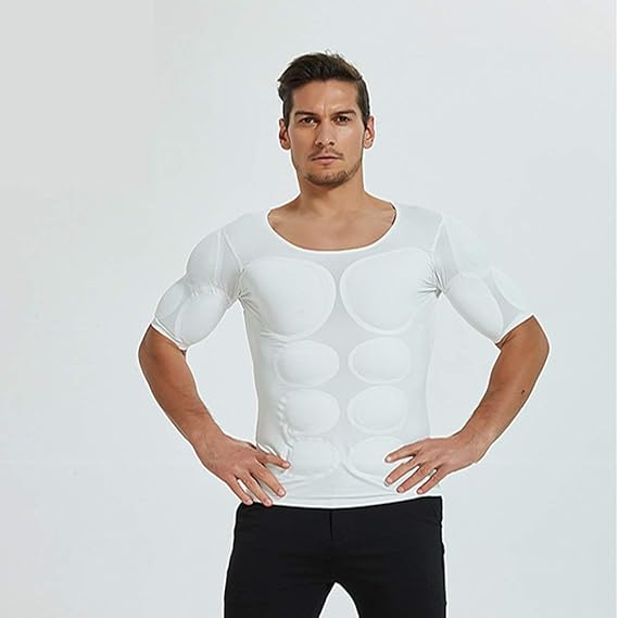 Man Shaper Underwear Compression T-Shirts