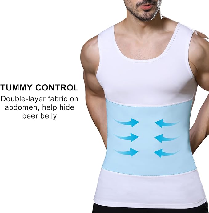 Slimming Body Shaper Under Shirt (Buy 1 Get 1 Free)