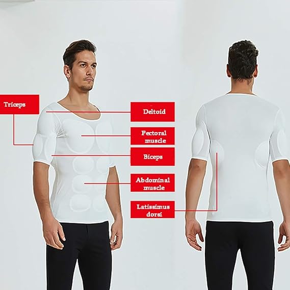 Man Shaper Underwear Compression T-Shirts