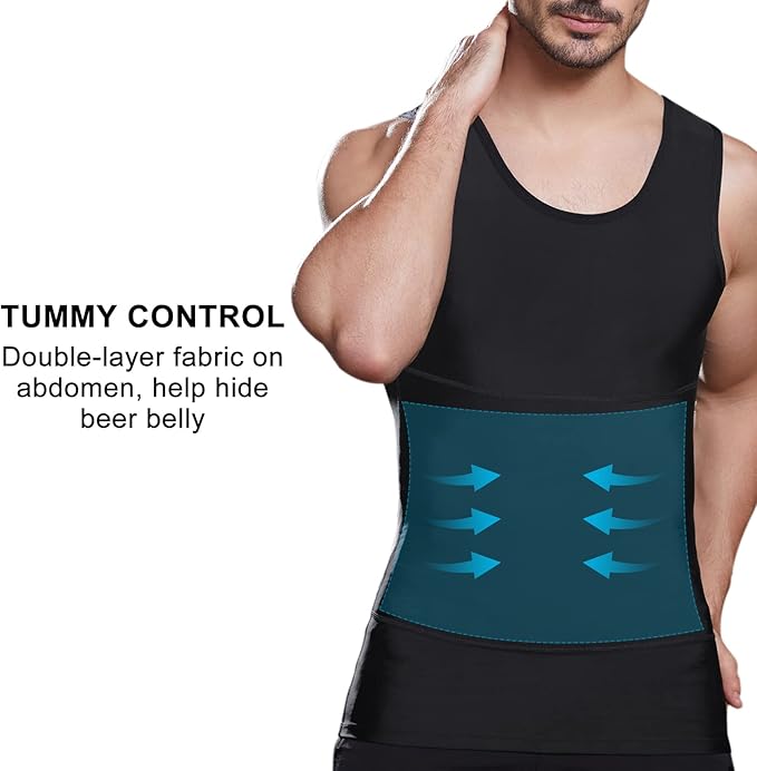 Slimming Body Shaper Under Shirt (Buy 1 Get 1 Free)