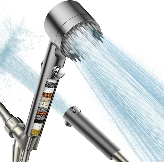 UGLOW™ - Filter Booster Shower Head