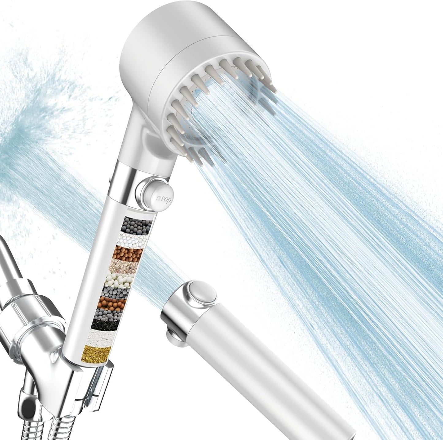 UGLOW™ - Filter Booster Shower Head