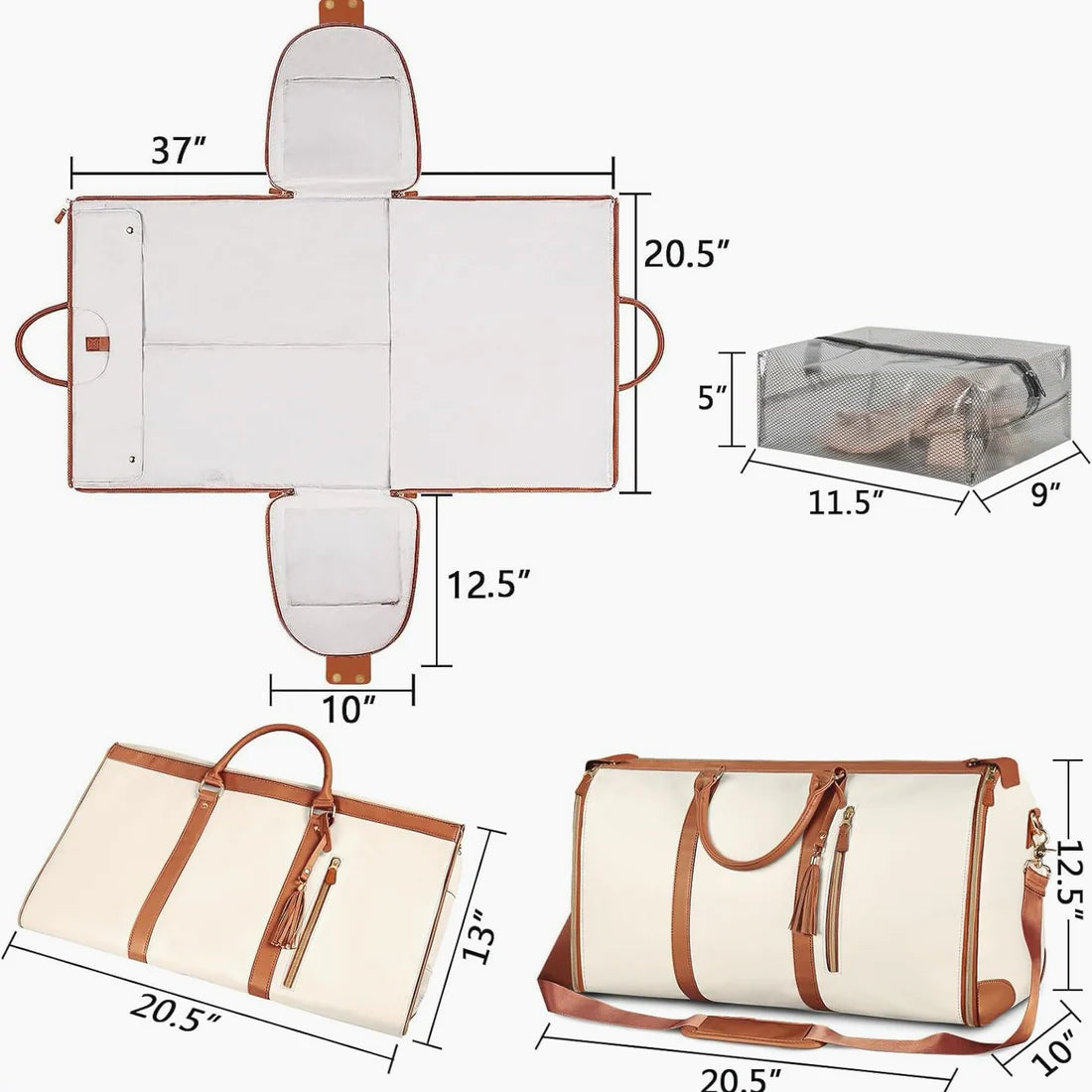 UGlow™ - High Capacity Folding Luggage Bag