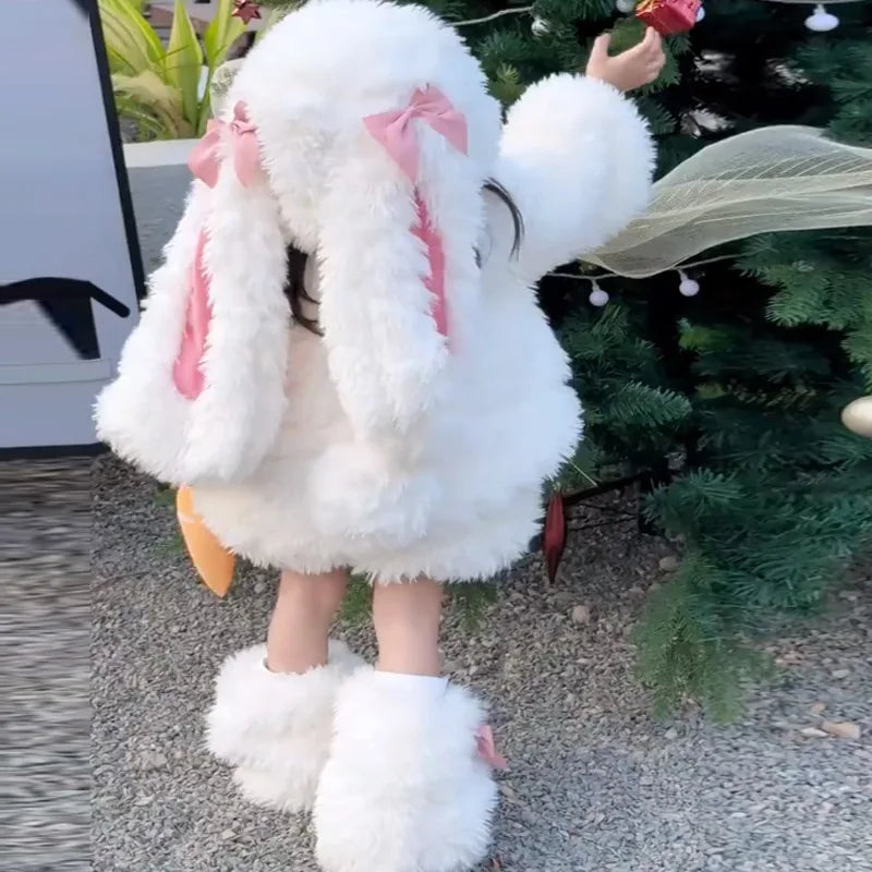 Winter Baby Bunny Costume