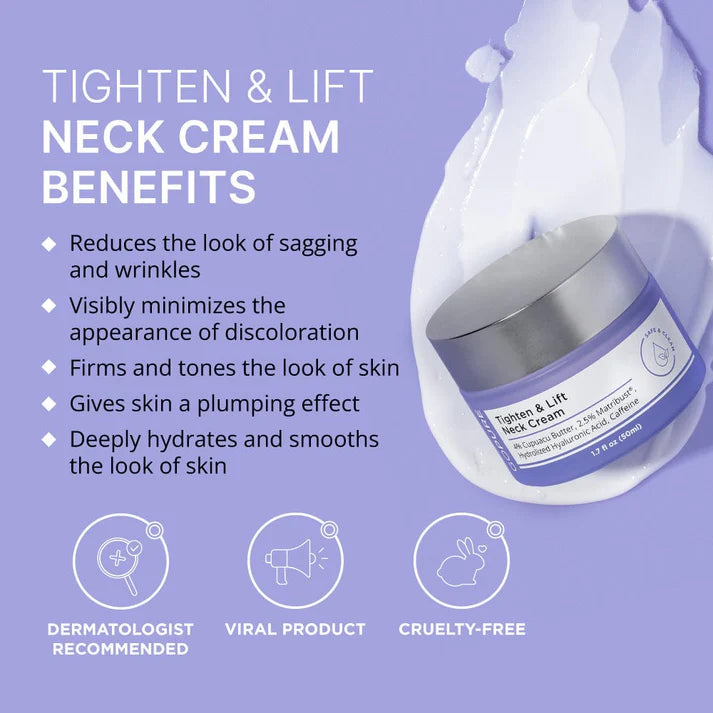 UGlow - Tighten & Lift Neck Cream (Buy 1 Get 1 Free)