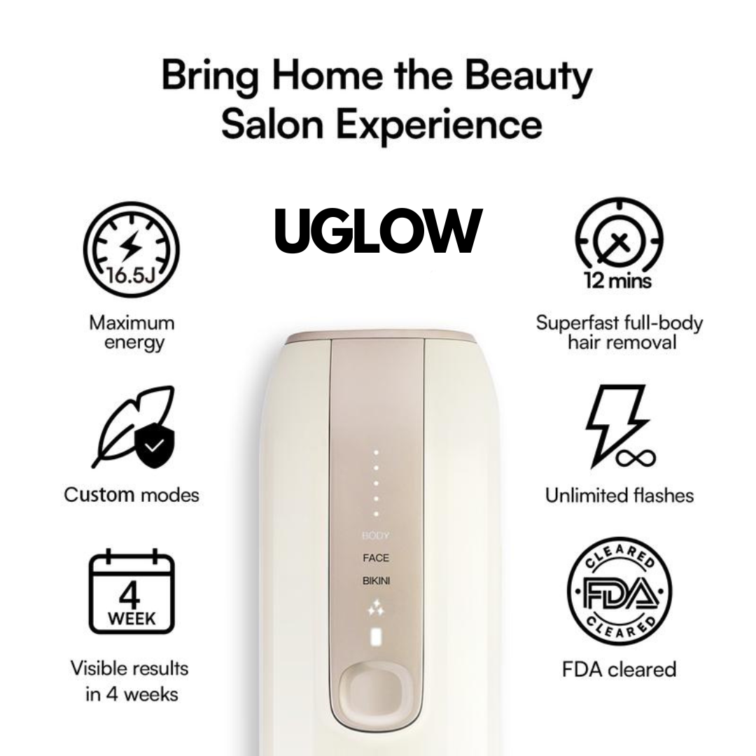 UGlow™ - IPL At-Home Laser Hair Removal