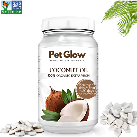 PetGlow™ - Virgin Organic Coconut Oil for Dogs & Cats